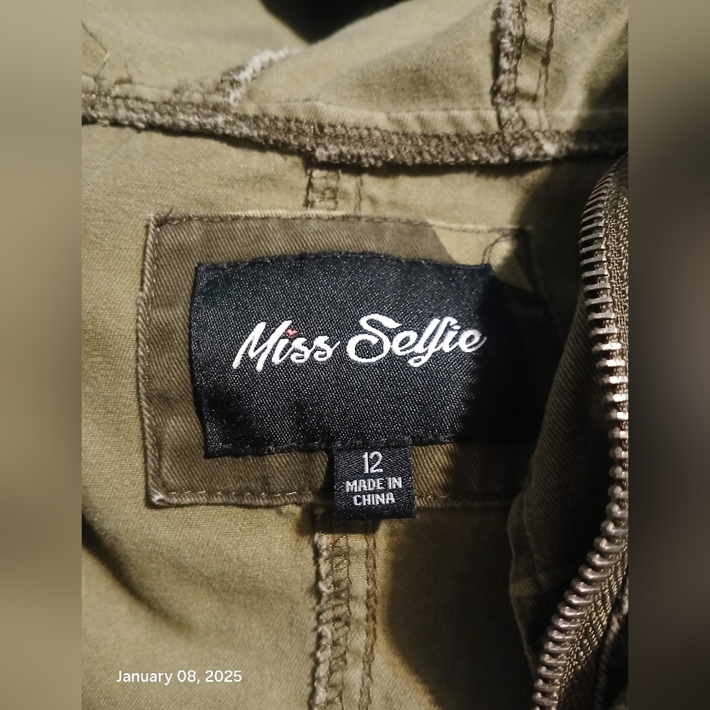 Girls camo jacket - Picture 3 of 5